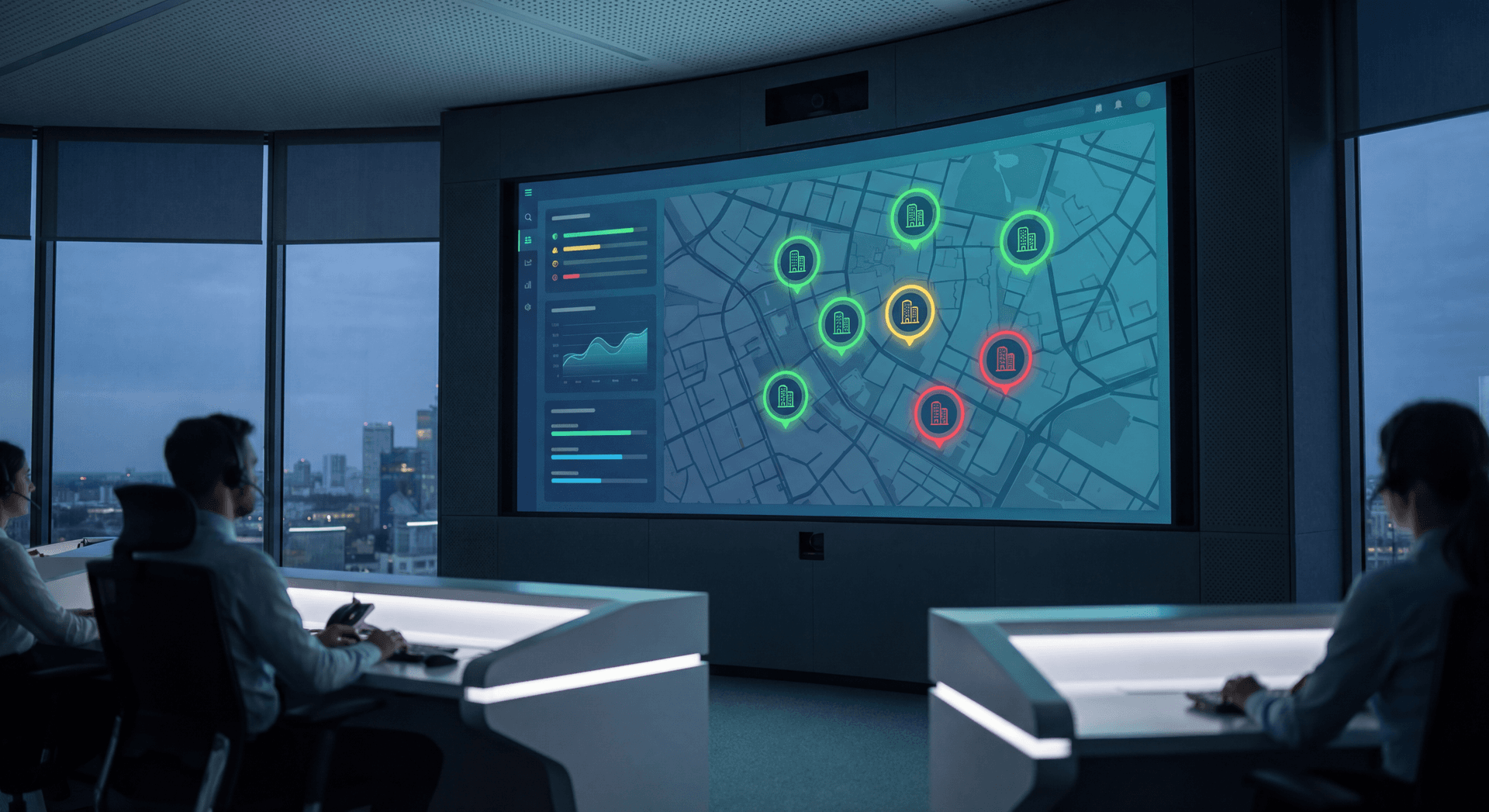 Centralized Facility Dashboards: Managing 50+ Locations from One Screen
