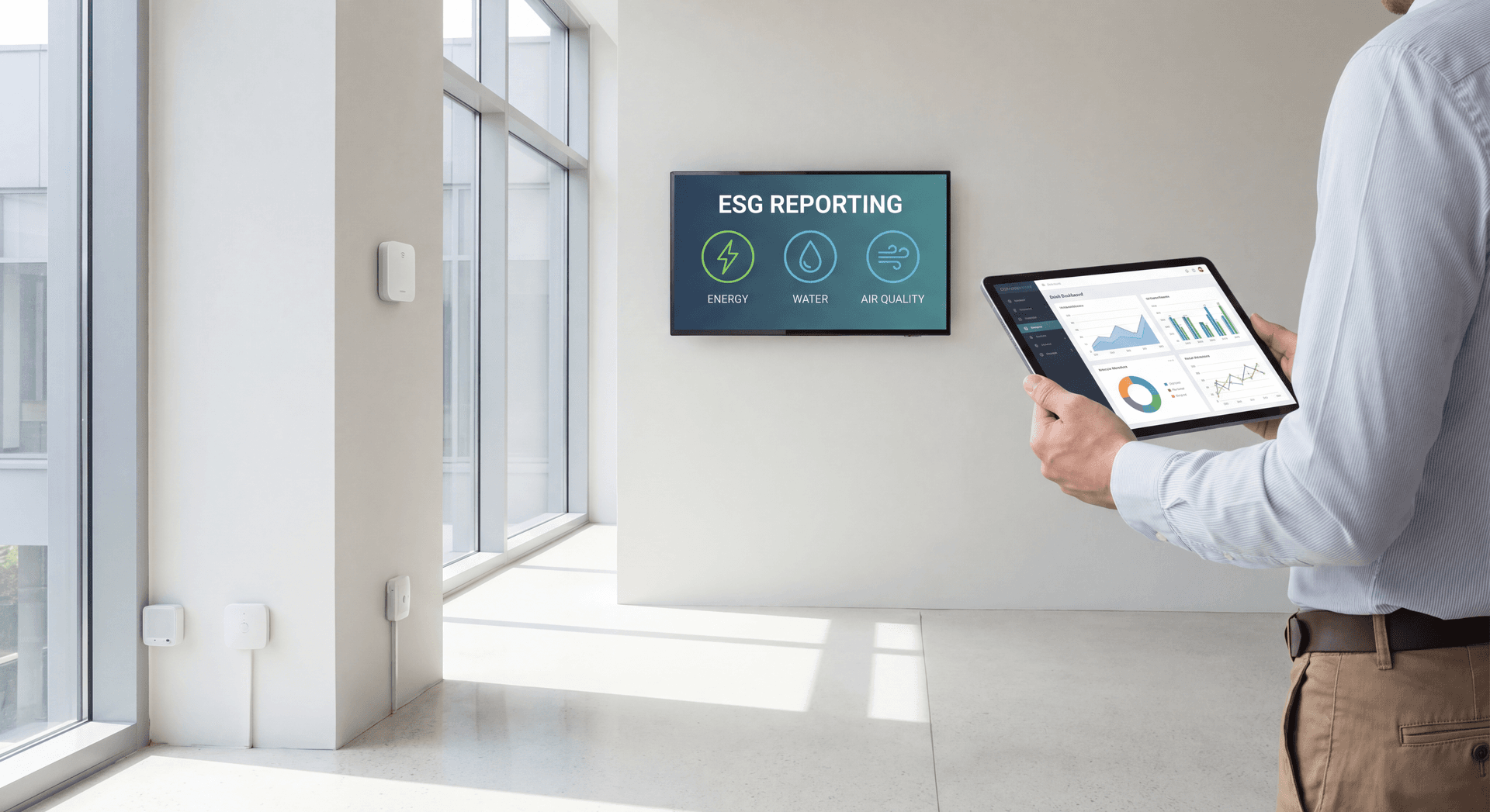 Smart Building Compliance: How IoT Sensors Simplify ESG Reporting for Property Managers