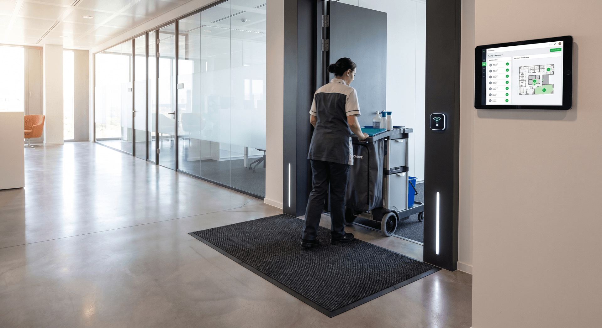 How IoT Floor Mat Sensors Track Cleaning Frequency in Real Time