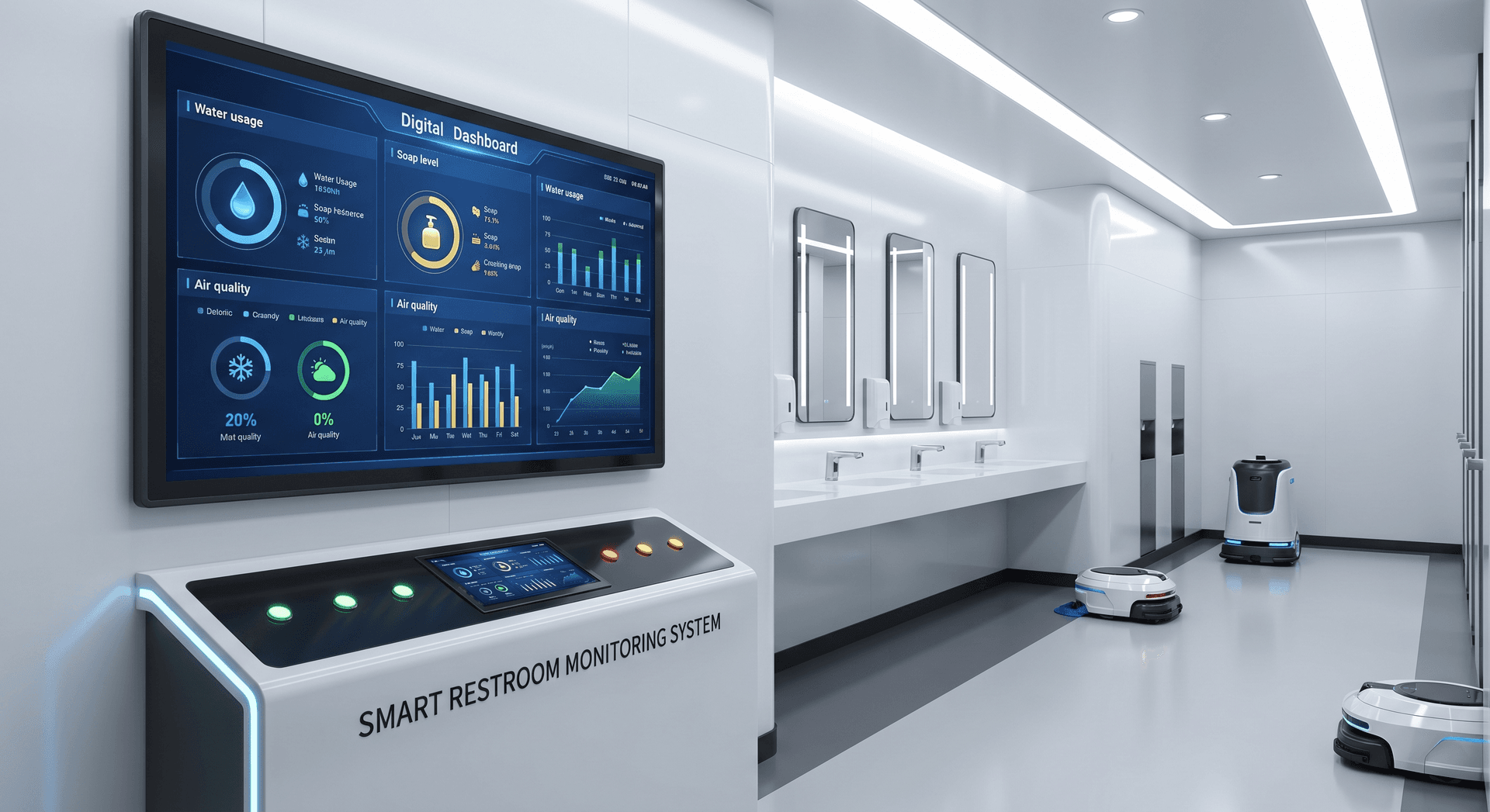 Smart Restroom ROI: How a Shopping Mall Cut Maintenance Costs by 35%