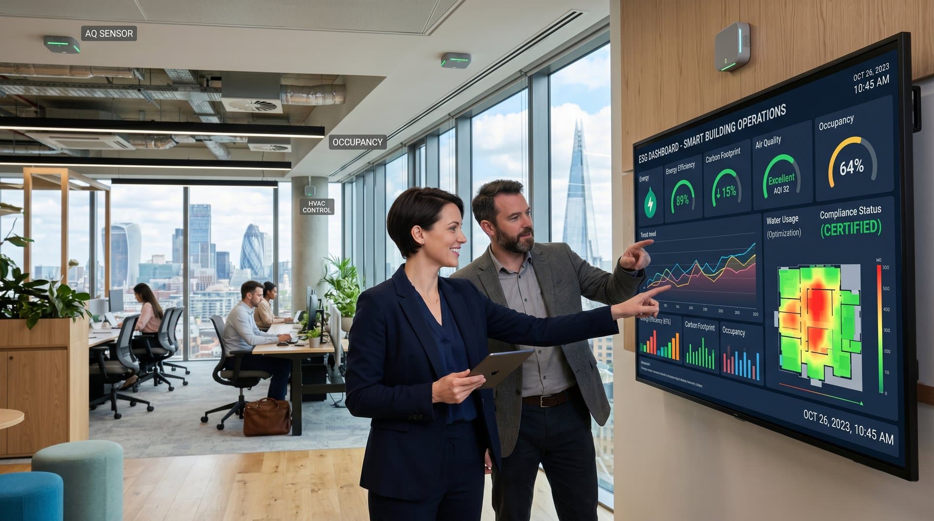 Smart Building Compliance: How IoT Sensors Simplify ESG Reporting for Property Managers