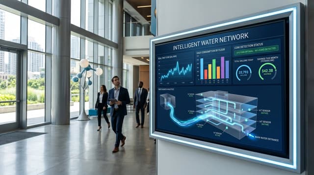 The ROI of IoT Sensor Networks: Commercial Building Water Savings Case Study
